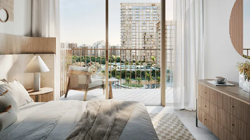 Bedroom with Amazing Window Views