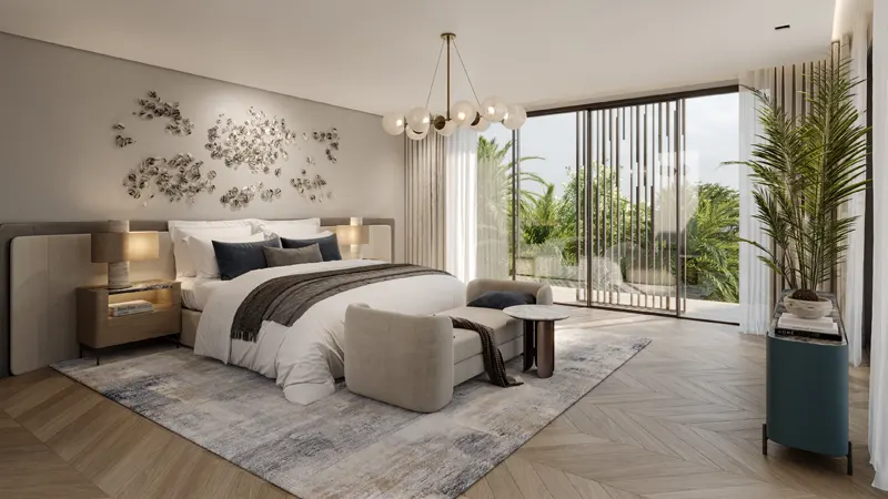 Master Bedroom With Open View