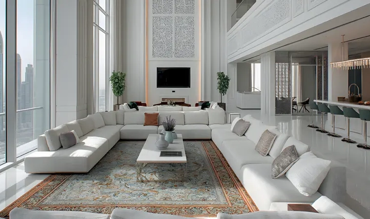 Spacious Living Room