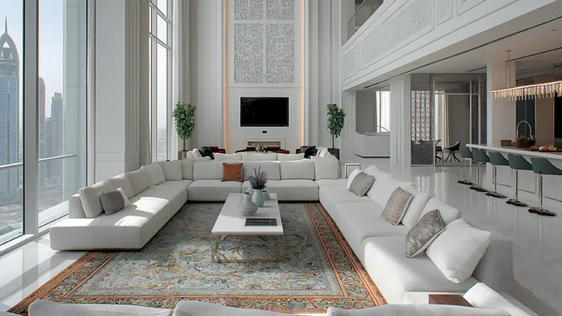 Spacious Living Room