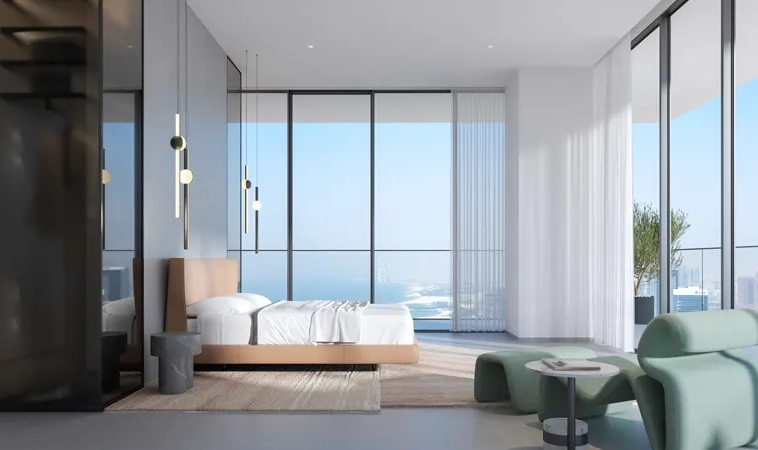 Master Bedroom with Sea View