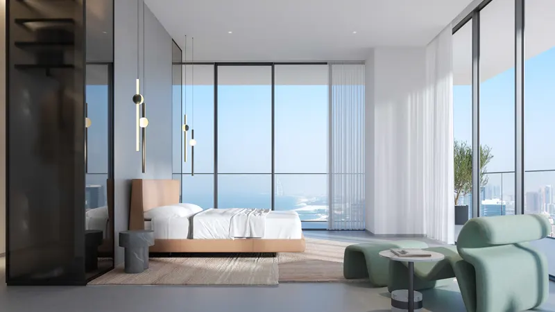 Master Bedroom with Sea View