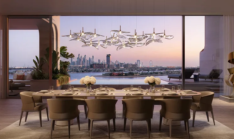 Dining Area with a beautiful view