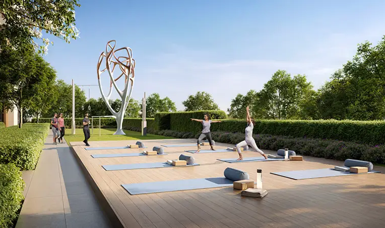 Outdoor Yoga Zone