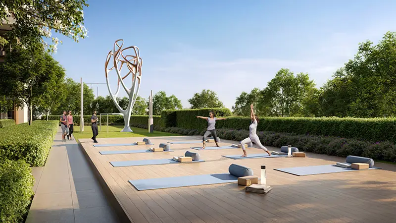 Outdoor Yoga Zone